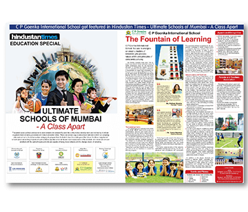 Featured in Hindustan Times Ultimate Schools of Mumbai