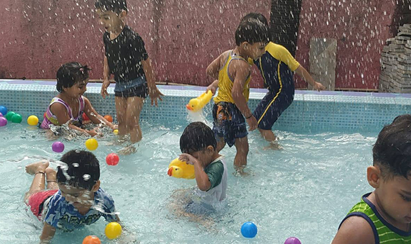 Water Play - CP Goenka International School