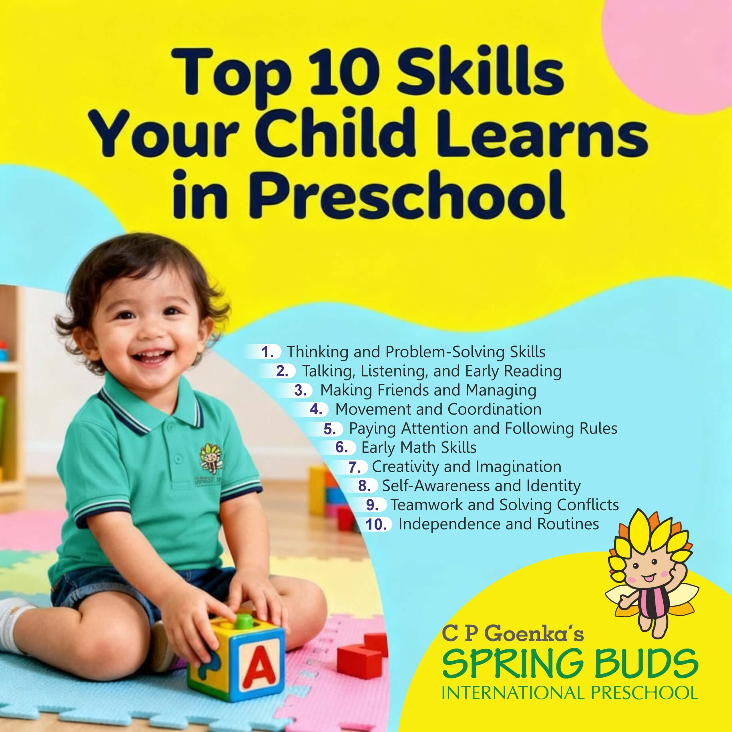 Top 10 Skills Your Child Learns in Preschool