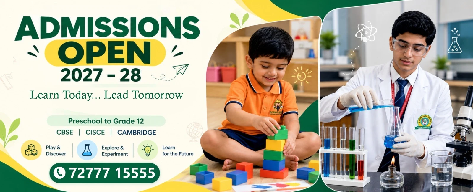Admission Banner