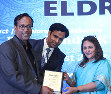 Awarded by Eldrok K-12 Summit 2019 for CPGIS - Oshiwara