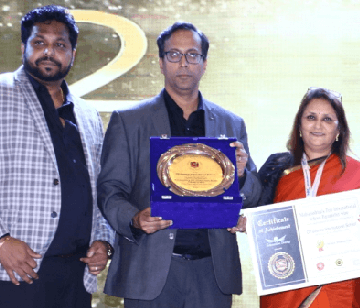 Awarded by Eduaction Today K-12 Summit 2019 for CPGIS - Pune